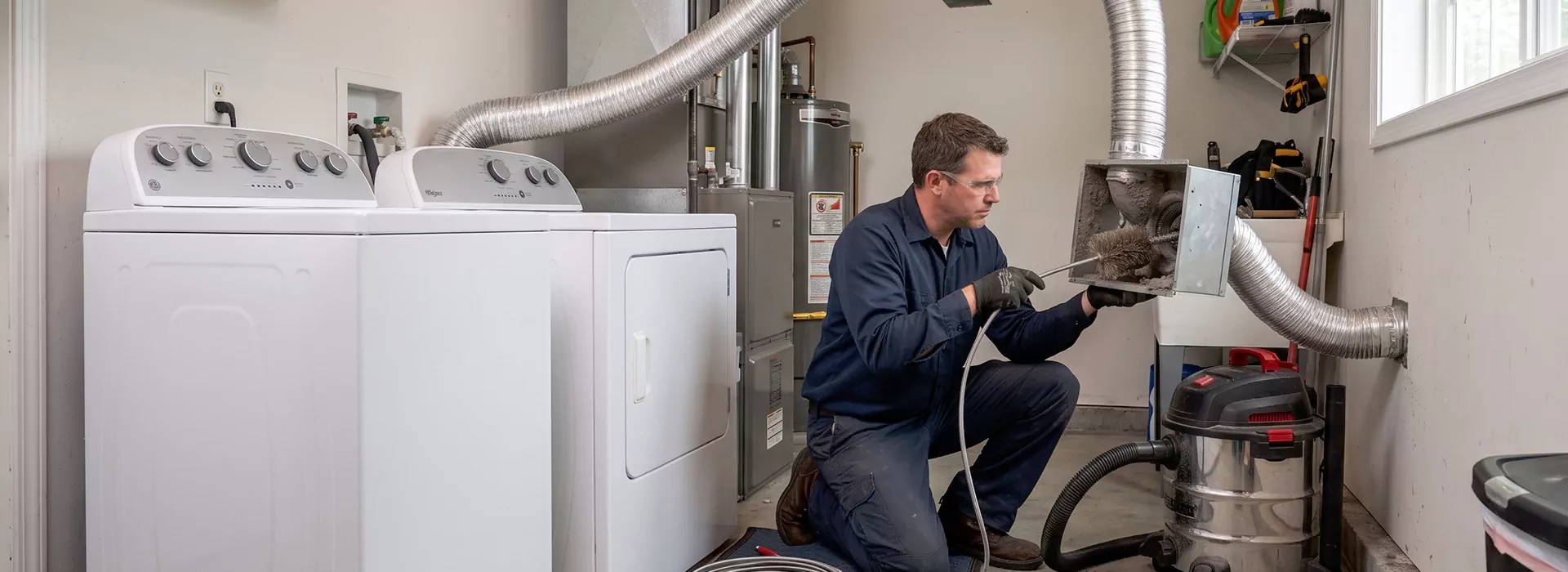 Dryer Vent Booster Fan Cleaning Jackson Township, NJ