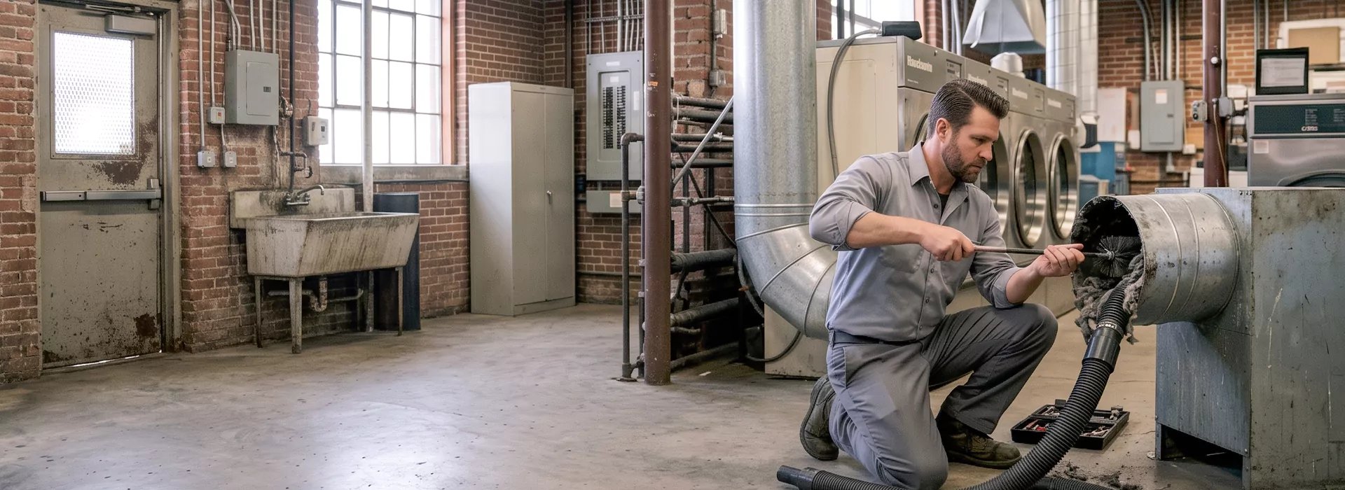 Industrial Dryer Vent Cleaning Jackson Township, NJ