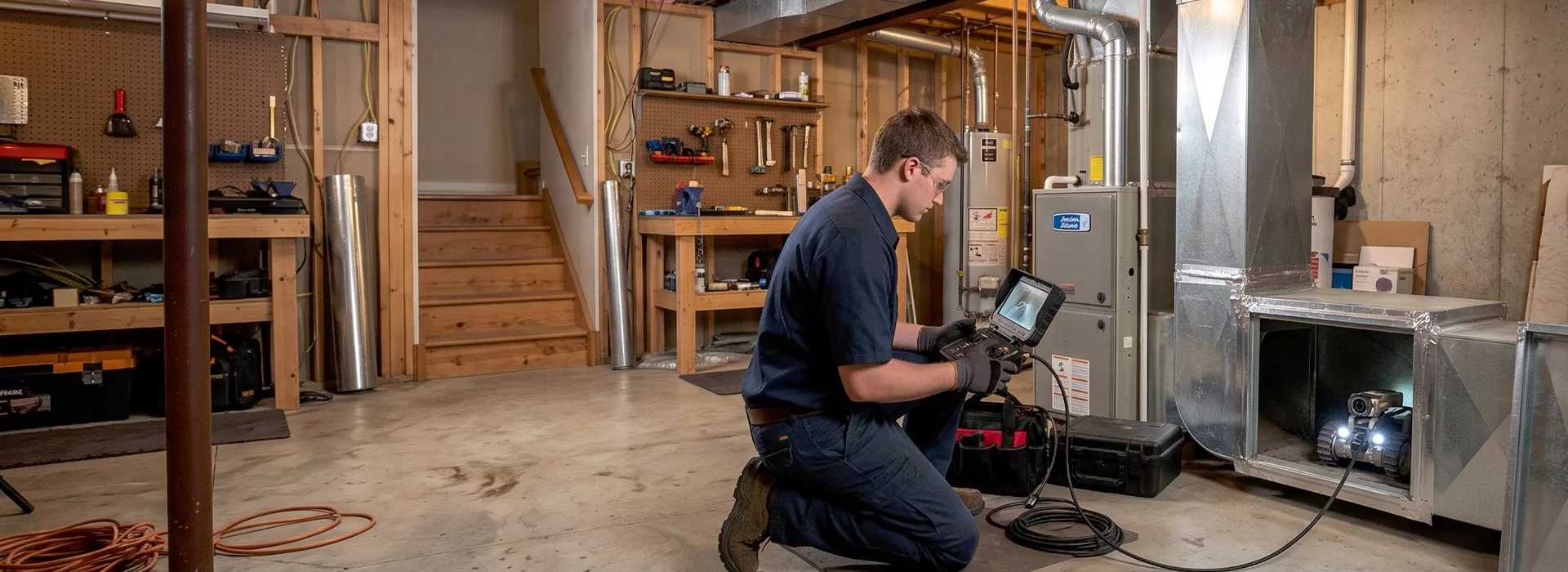 Robotic Duct Inspection Jackson Township, New Jersey
