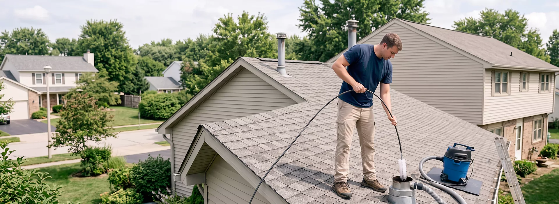 Roof Dryer Vent Cleaning Jackson Township, NJ