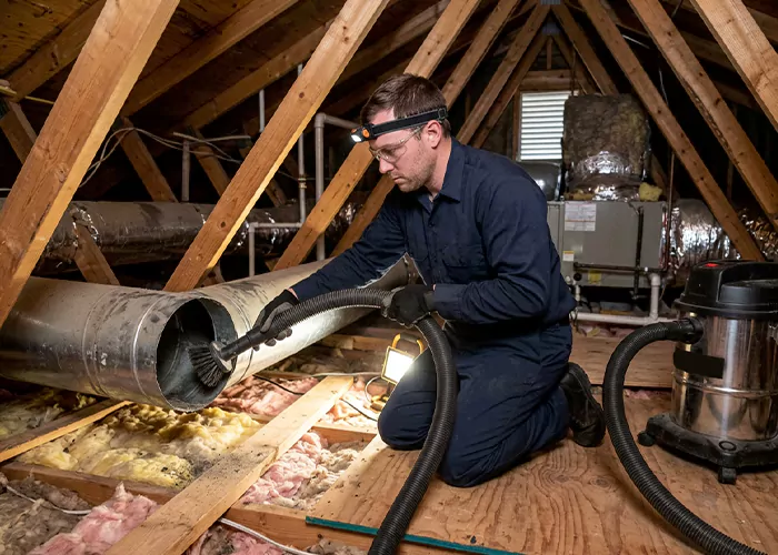 Skilled Jackson Township Attic Duct Cleaning Company