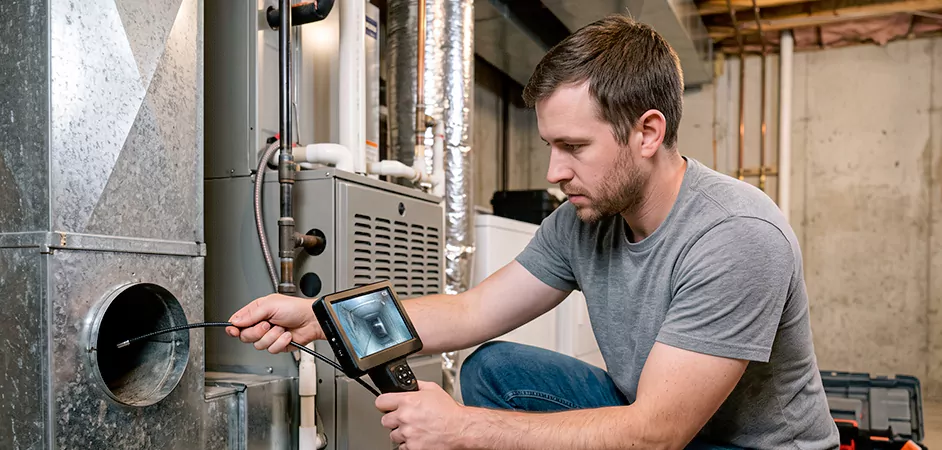 Air Duct Camera Inspection in Jackson Township, NJ