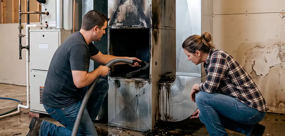 Fire and Flood Duct Restoration in Jackson Township, NJ
