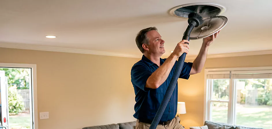 Residential Air Vent Cleaning in Jackson Township, NJ