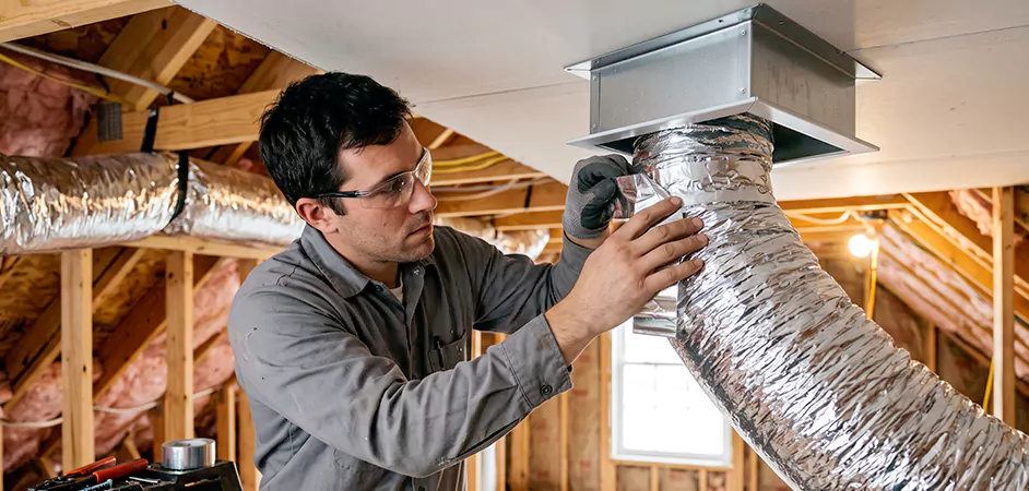 Return Air Duct Installation in Jackson Township