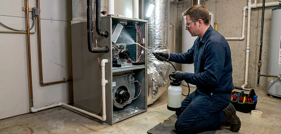 Air Handler Antimicrobial Treatment in Jackson Township