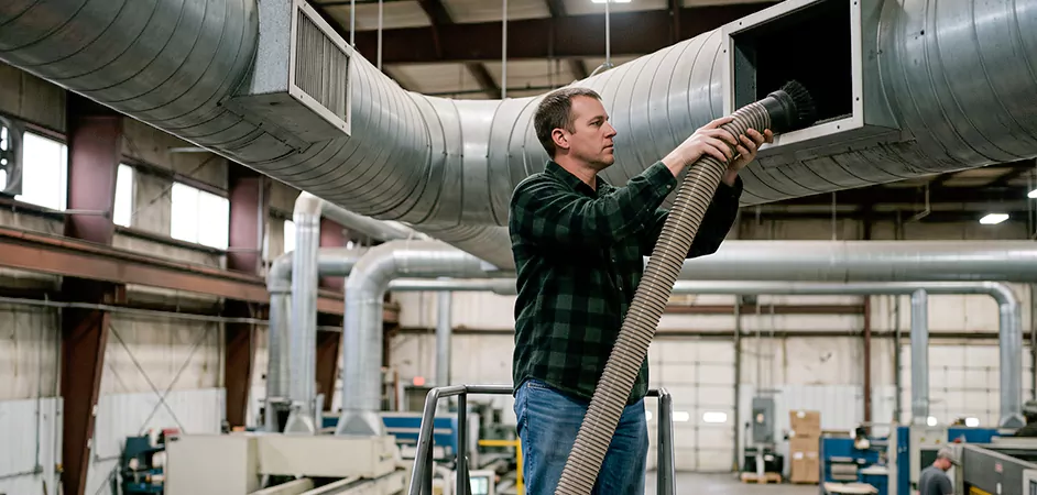 Post-Construction Duct Cleaning in Jackson Township