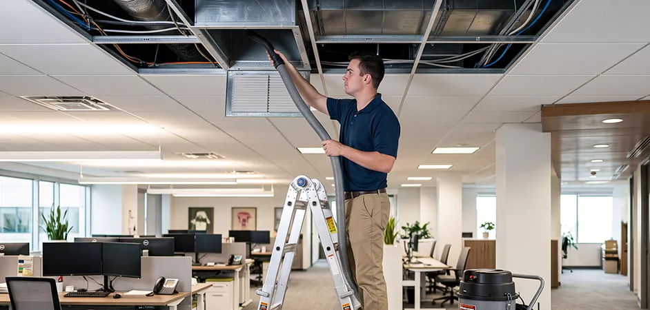 Restaurant Dining Room Duct Cleaning in Jackson Township