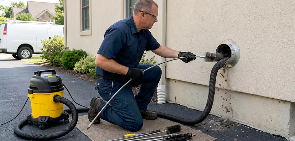 Eco Friendly Commercial Dryer Vent Cleaning in Jackson Township