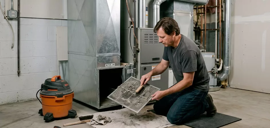 Dryer Lint Trap Maintenance in Jackson Township