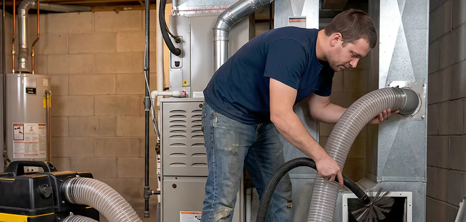 Negative Pressure Duct Cleaning for Large and Long Duct Systems in Jackson Township
