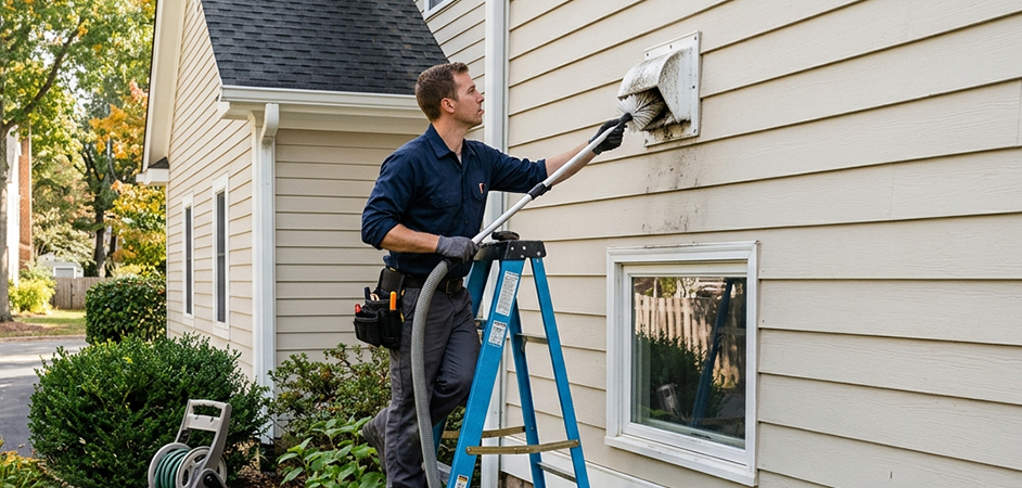 Exterior Vent Cap Cleaning in Jackson Township
